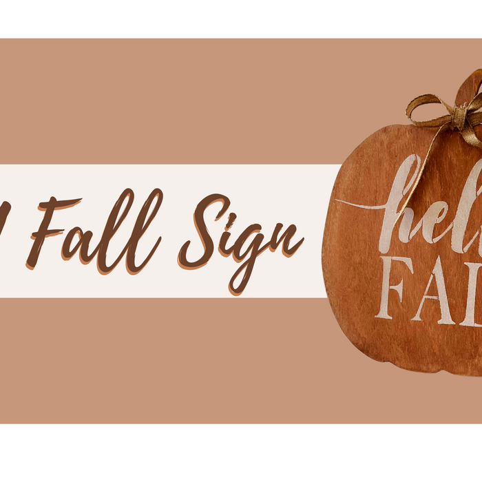 How to Make the Perfect DIY Fall Sign