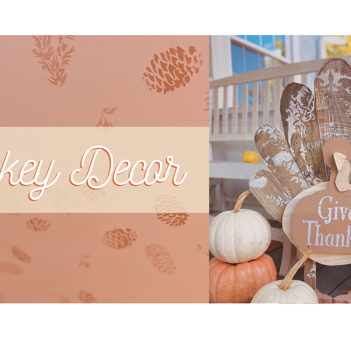 Step by Step Thanksgiving Turkey Decor!