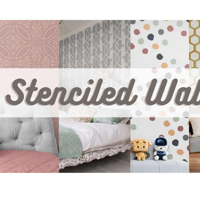 5 Quick & Easy Wall Stencils!