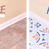 5 Steps to Style Your Floors Using Sassy Tile Stencils