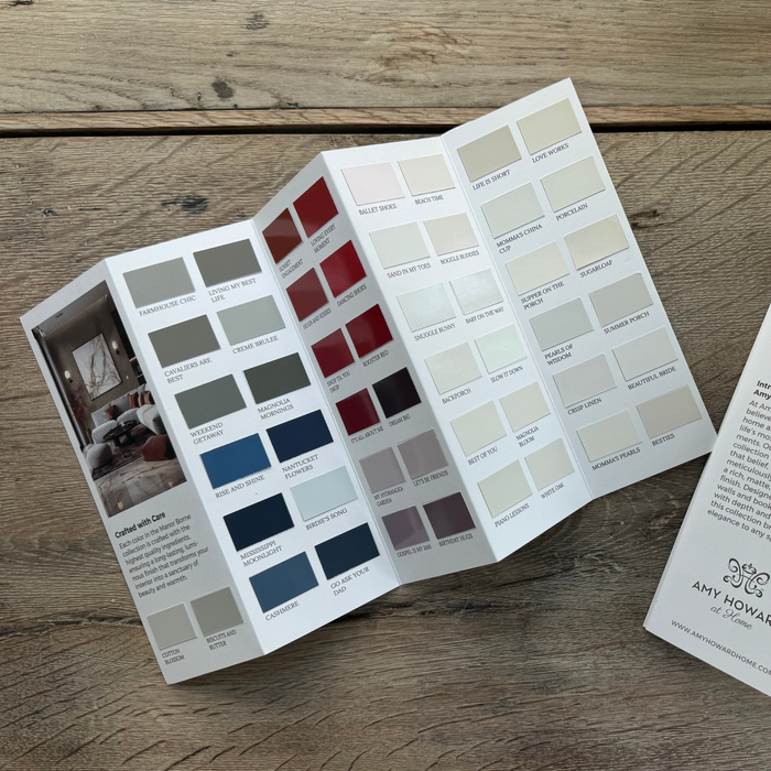 Manor Borne Wall Paint Color Card