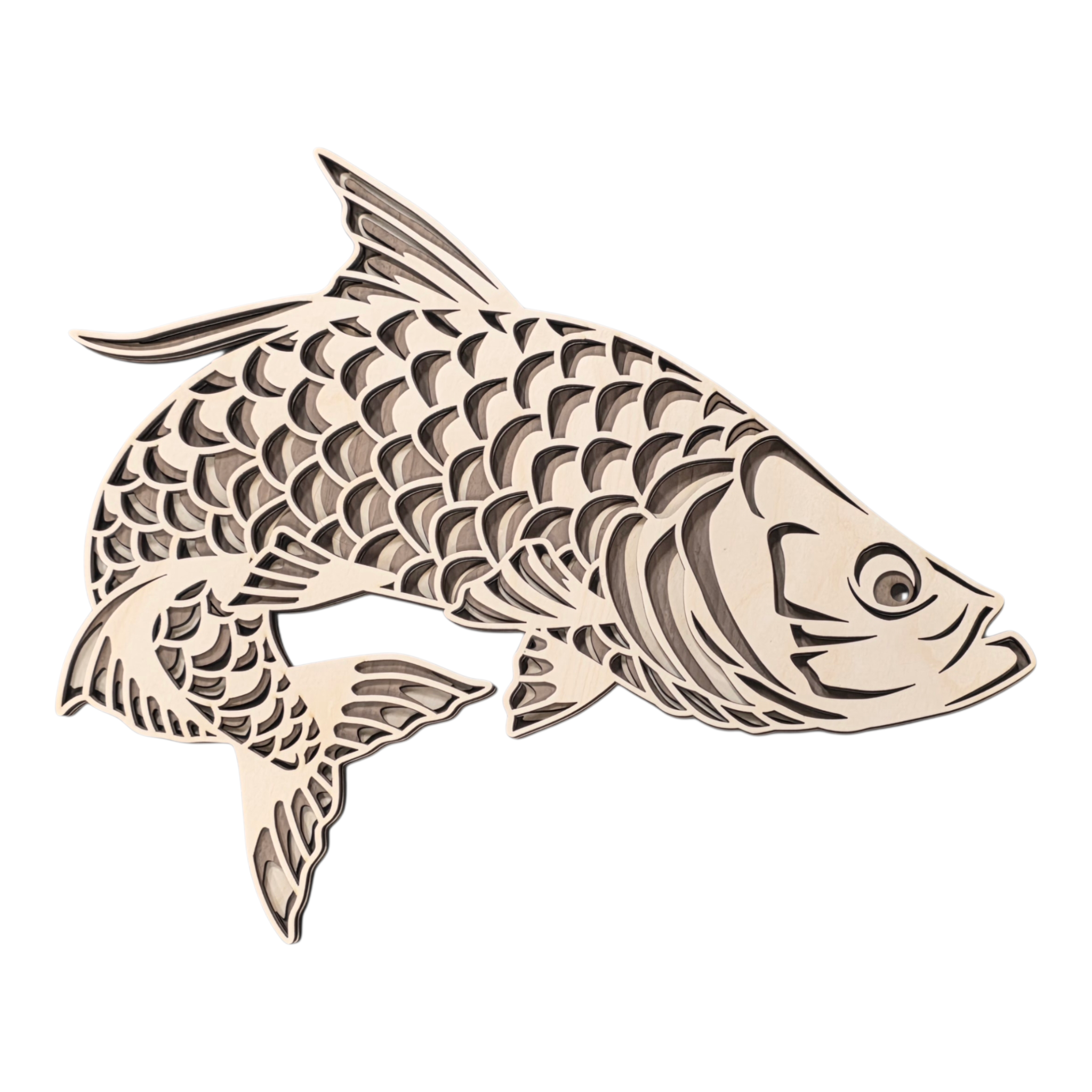 Multi-layer Tarpon Wall Art & Home Decor