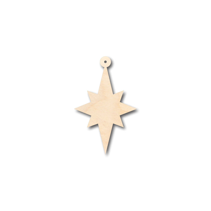 Unfinished Wood Christmas Star Ornament Shape - Craft - up to 46" DIY