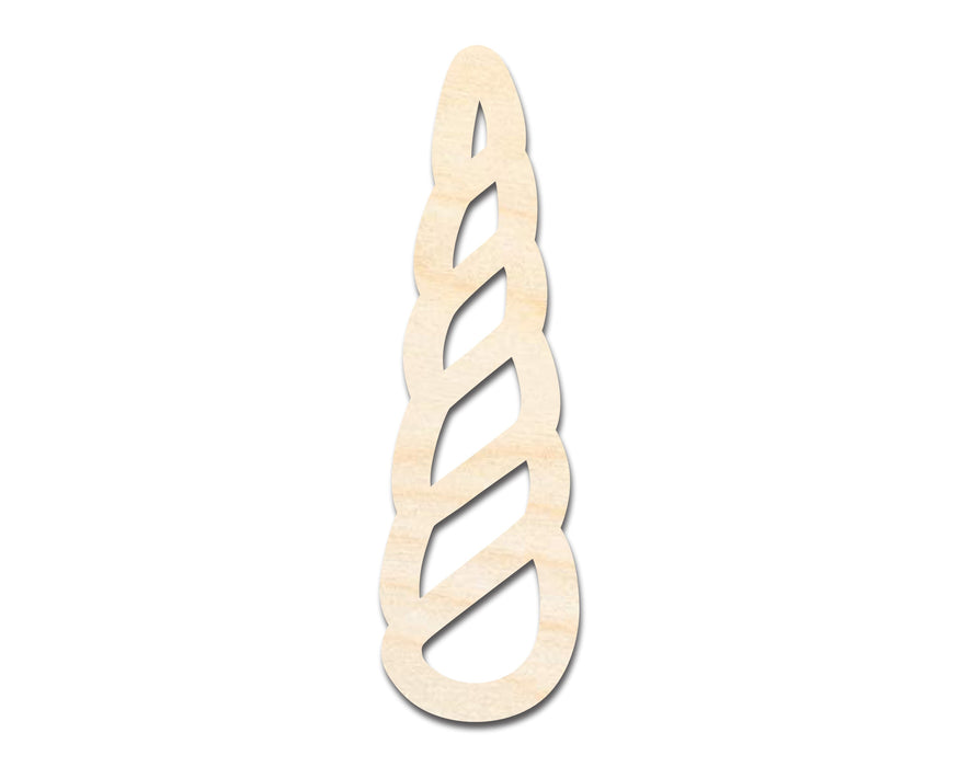 Unfinished Wood Unicorn Horn Silhouette - Unicorn Craft - up to 46" DIY