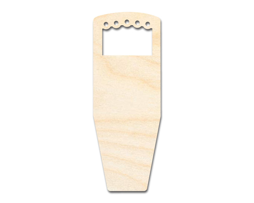 Unfinished Wood EMF Meter Shape | Craft Cutout | up to 46" DIY