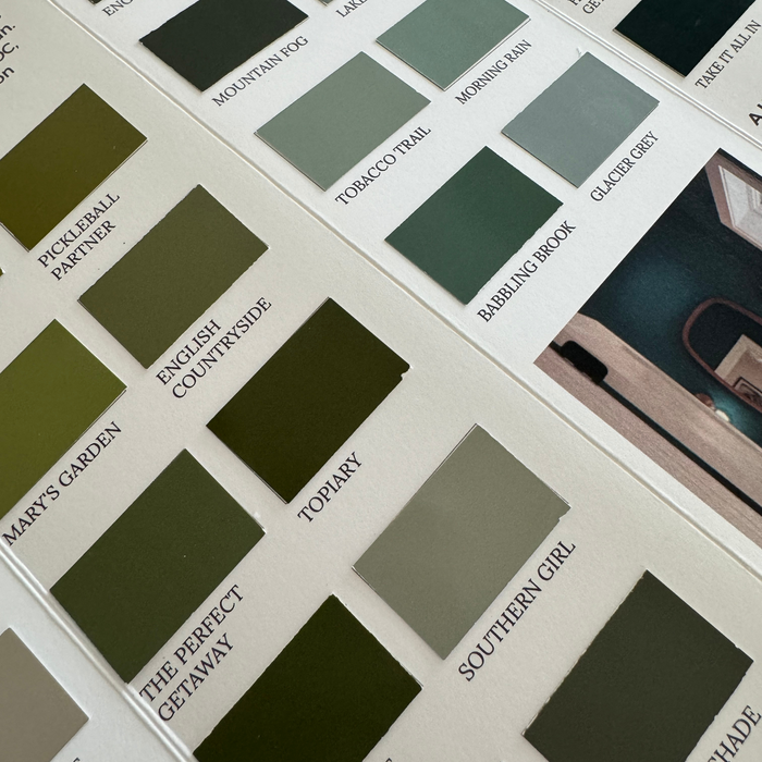 Manor Borne Wall Paint Color Card