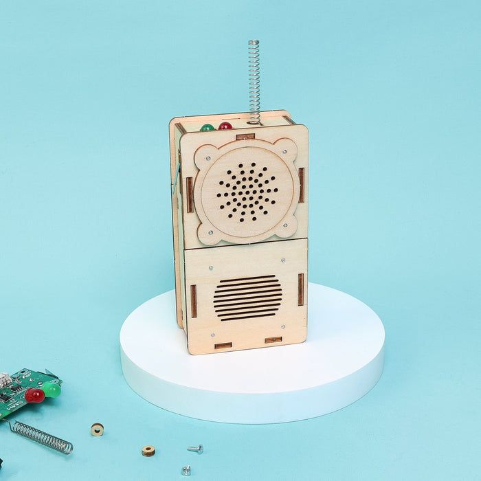 Build & Learn Walkie Talkie STEM Kit (Set of 2) – Hands-On Electronics