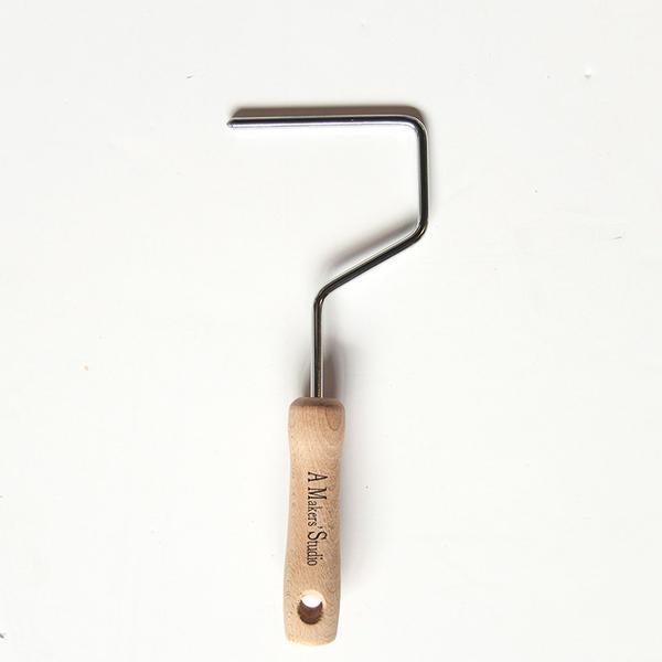 Paint Roller Handle - Wooden - 4.0