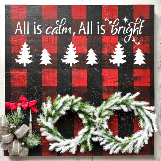 evergreens stencils