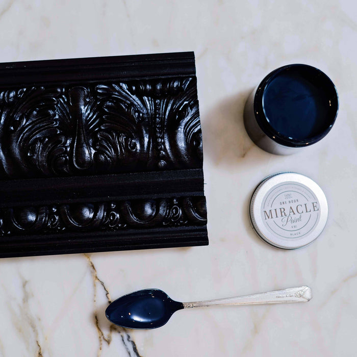 Miracle Paint - Black 4oz Sample