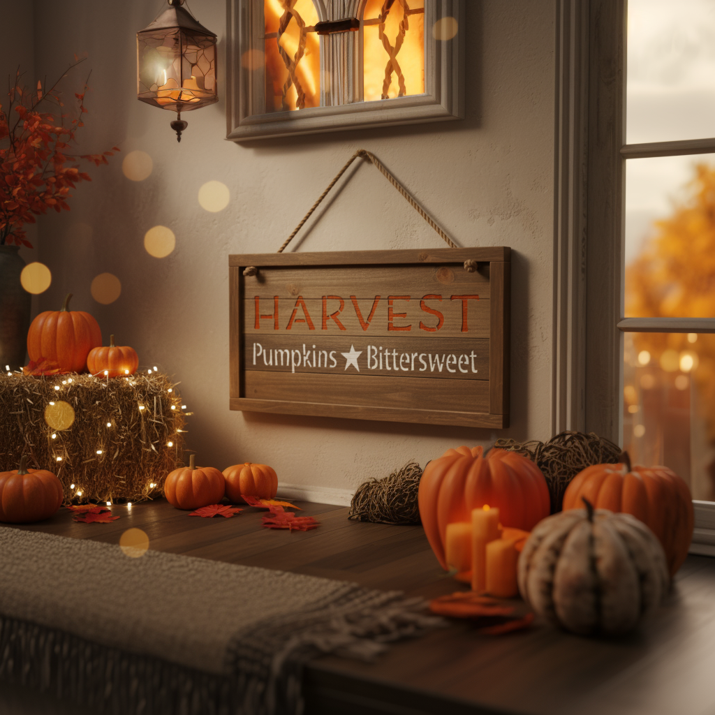 pumpkins stencil
