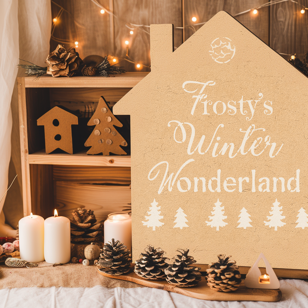 christmas stencil