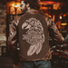 Harley Davidson Eagle and Feather Stencil