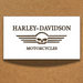 Harley Davidson Winged Skull Stencil