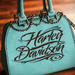 Harley Davidson Classic Script Stencil