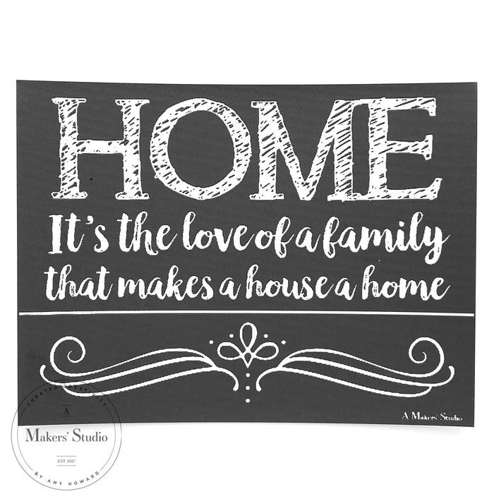 Home - Mesh Stencil - 4x6