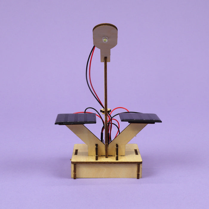 Smart Light Sensitive Solar Lamp DIY Kit, Educational STEM Toy