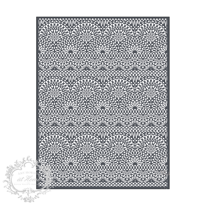 Inlay - Mesh Stencil 8.5x11