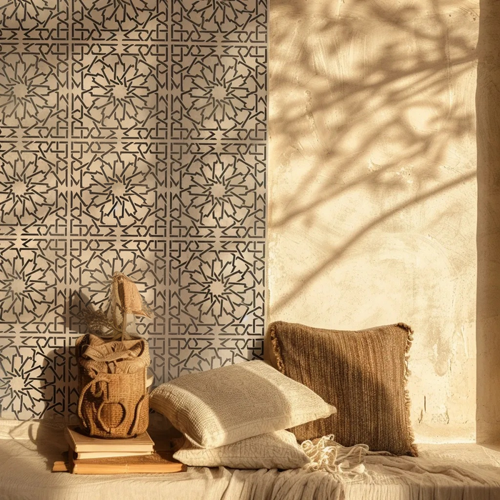 mosque stencil