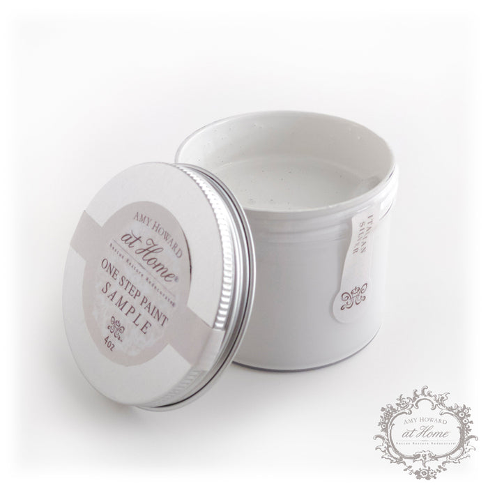 Italian Silver - One Step Paint - 4oz Sample
