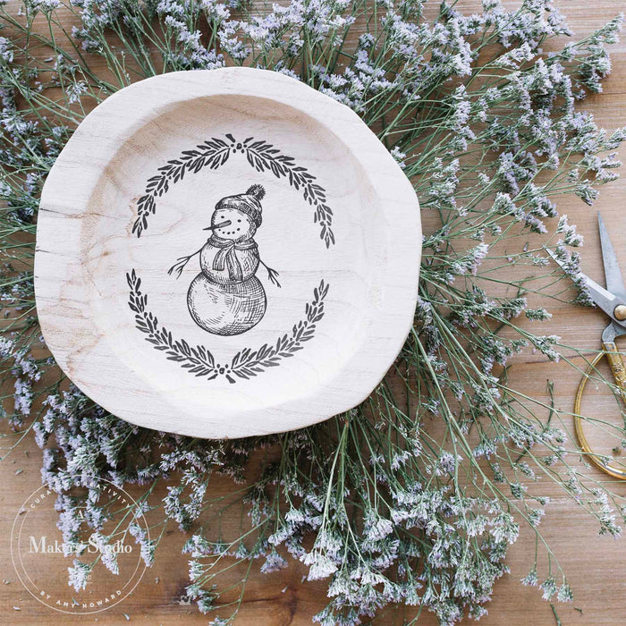 Jingle All the Way - Mesh Stencil 8.5x11