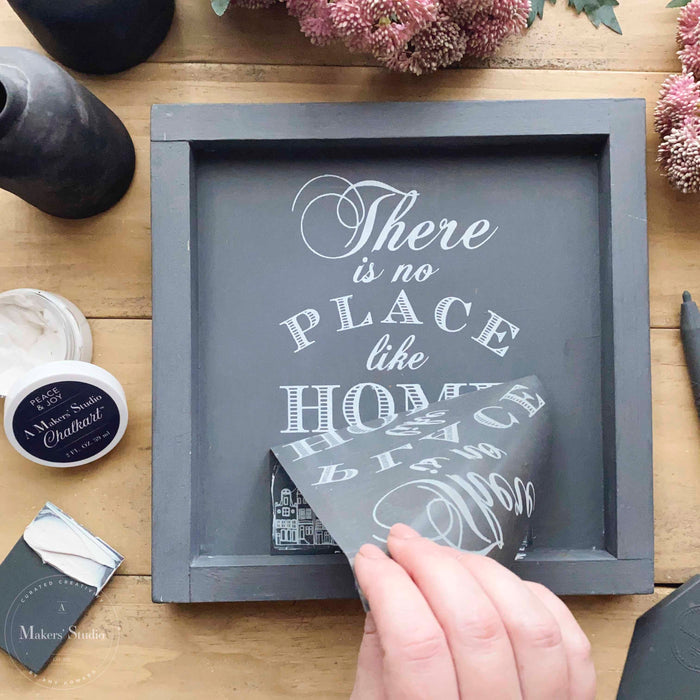 No Place Like Home - Mesh Stencil 5.5 x 8.5