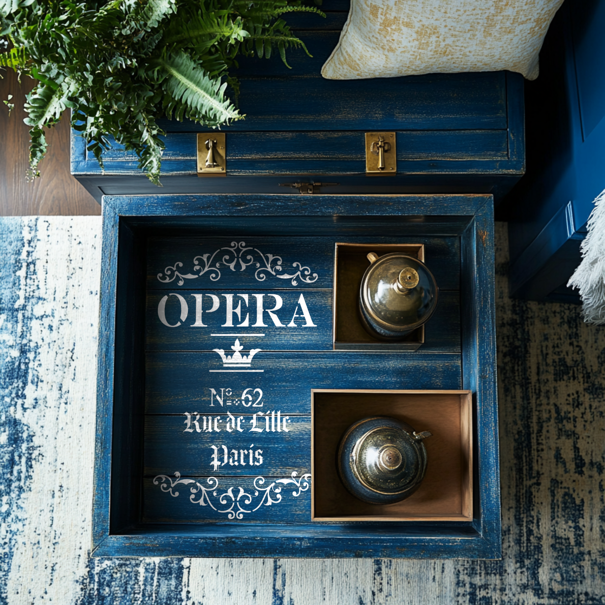opera house stencil