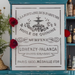french perfume stencil