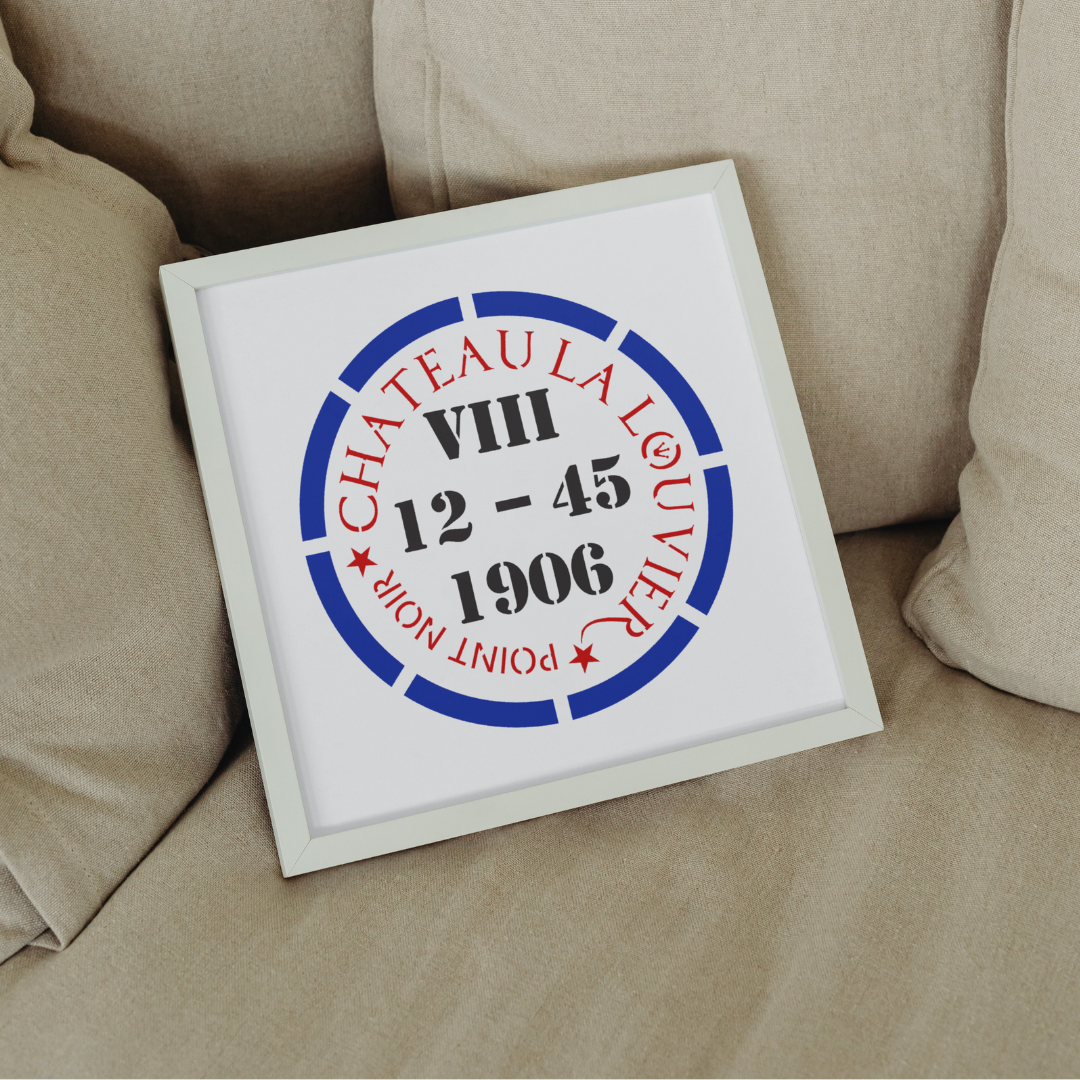 french chateau stencil