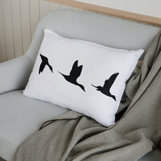 flying ducks stencil