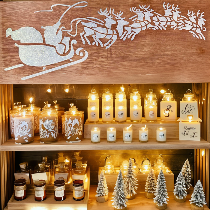 christmas stencil