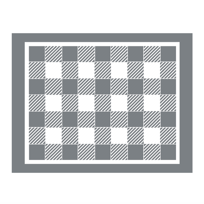 Buffalo Check - Mesh Stencil 8.5 x 11