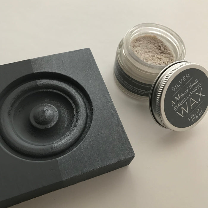 Silver Embellishing Wax - 1 oz.