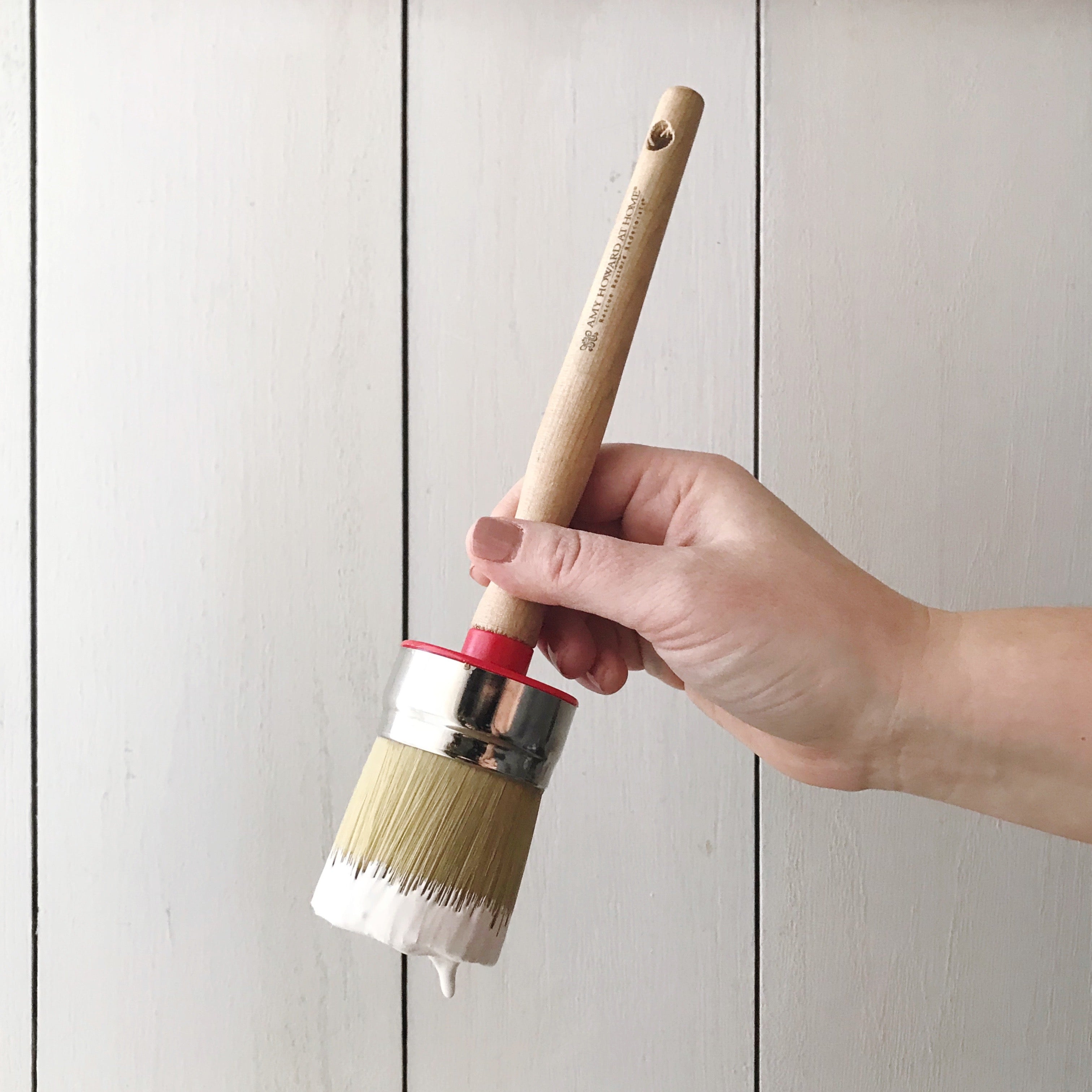 2.0″ Round Hog Hair Paint Brush