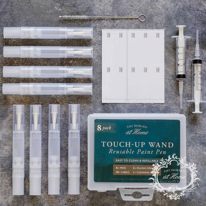Touch-Up Paint Pen Kit (8 Reusable Pens) | Clean, Precise Fixes for Walls, Furniture & DIY Projects