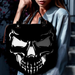 Biker Skull Stencil
