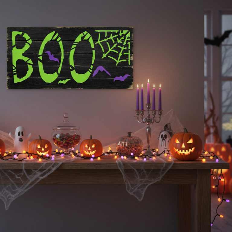 boo stencil