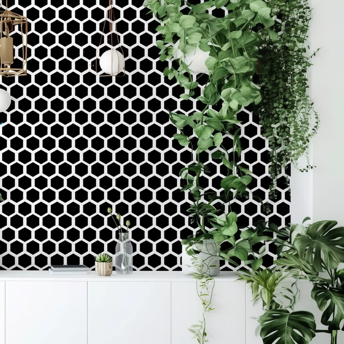Honeycomb stencil