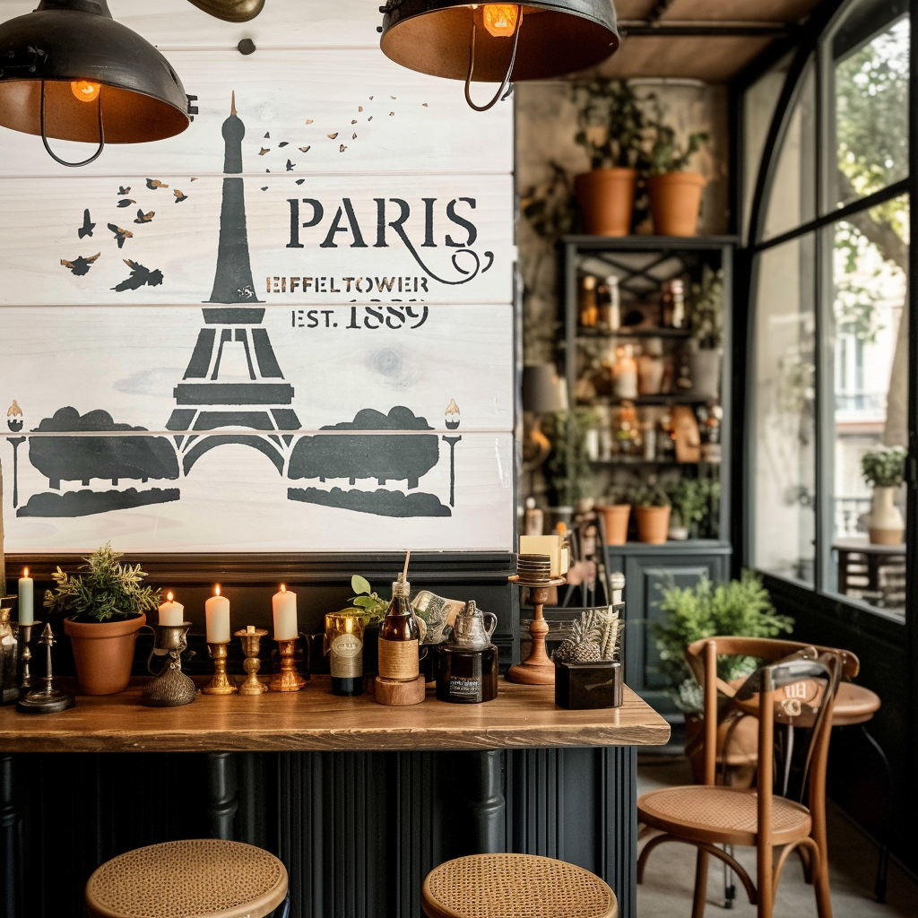 french stencil