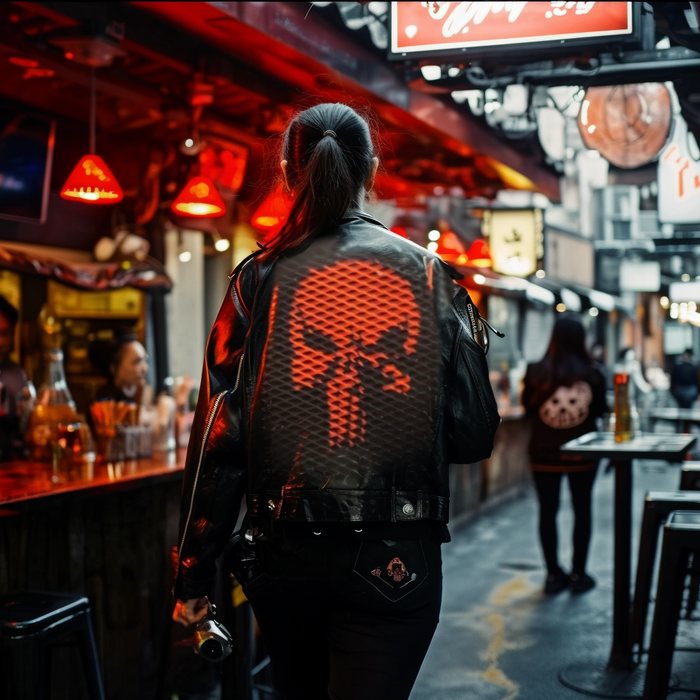 punisher stencil