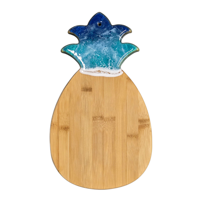 Pineapple Bamboo Cutting Board 🍍 with Resin Art
