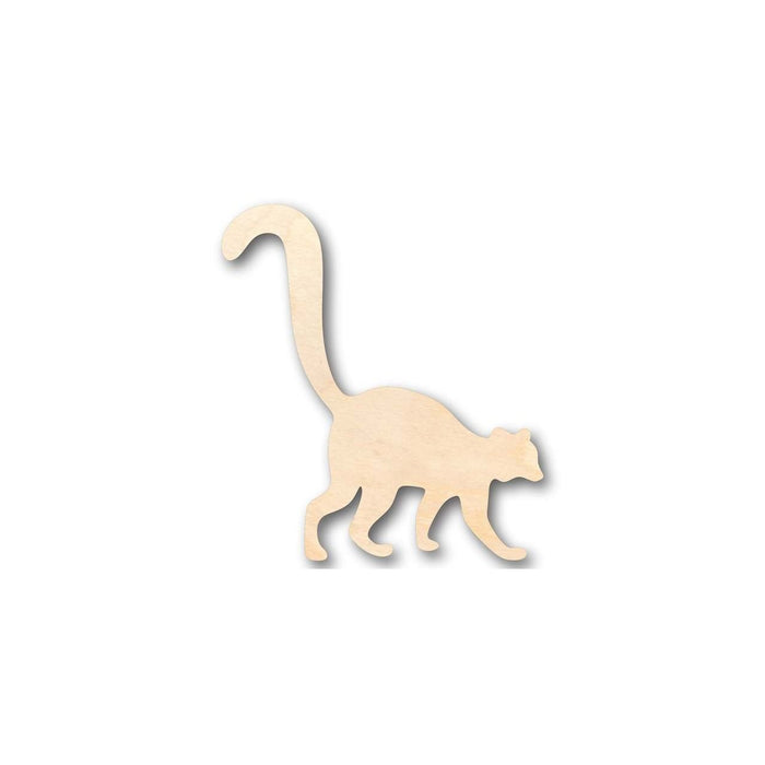 Unfinished Wood Lemur Shape - Animal - Craft - up to 46" DIY