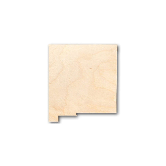 Unfinished Wood New Mexico Shape - State - Craft - up to 46" DIY