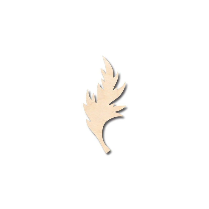 Unfinished Wood Poppy Leaf Shape - Spring - Craft - up to 46" DIY