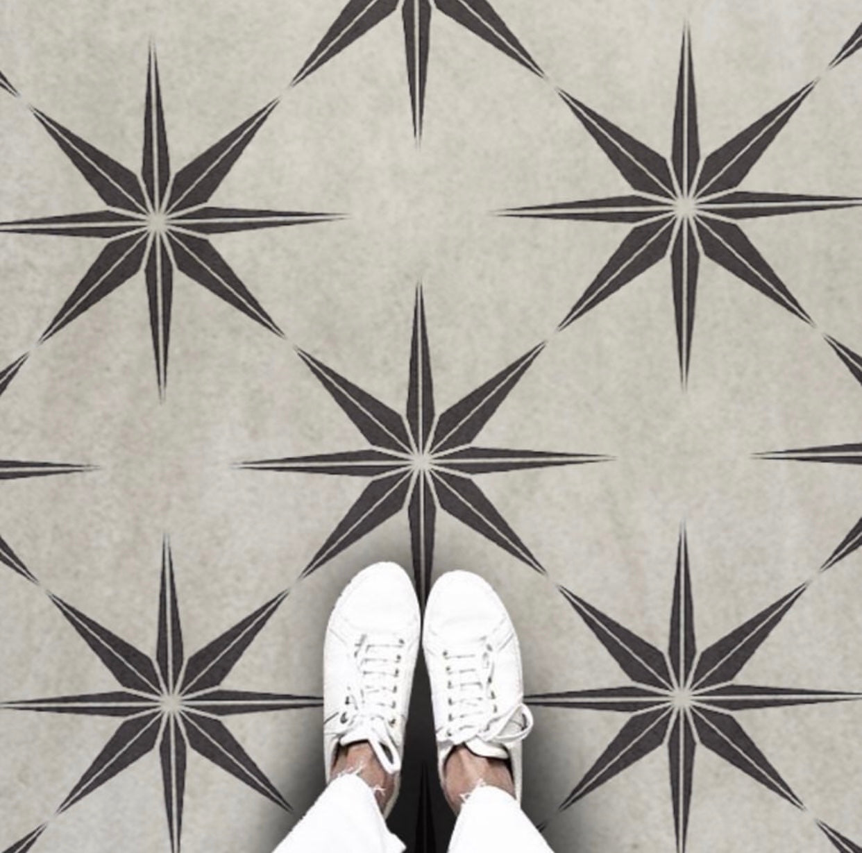 starburst stencil