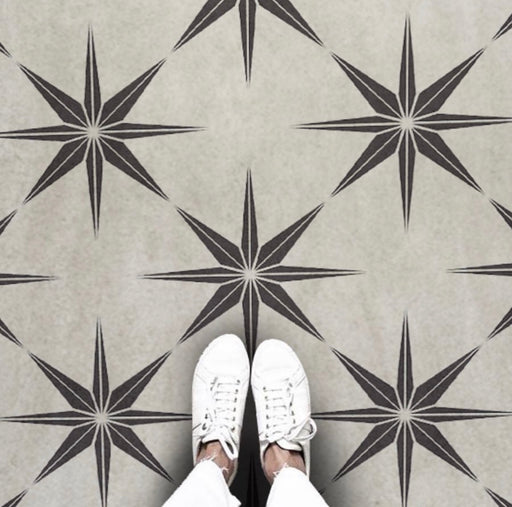 starburst stencil
