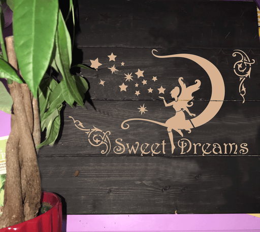 sweet dreams stencil