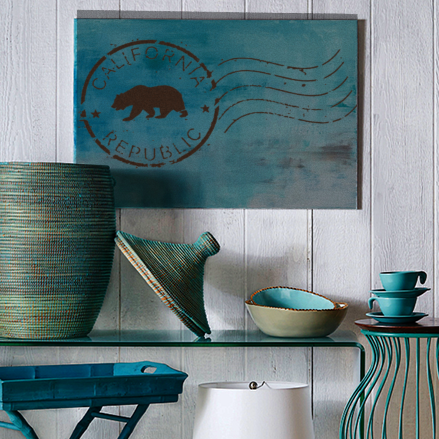 california republic stencil