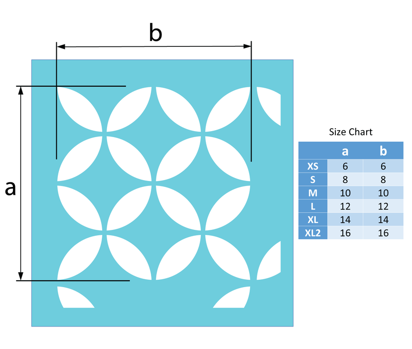 geometric Japan  pattern stencil