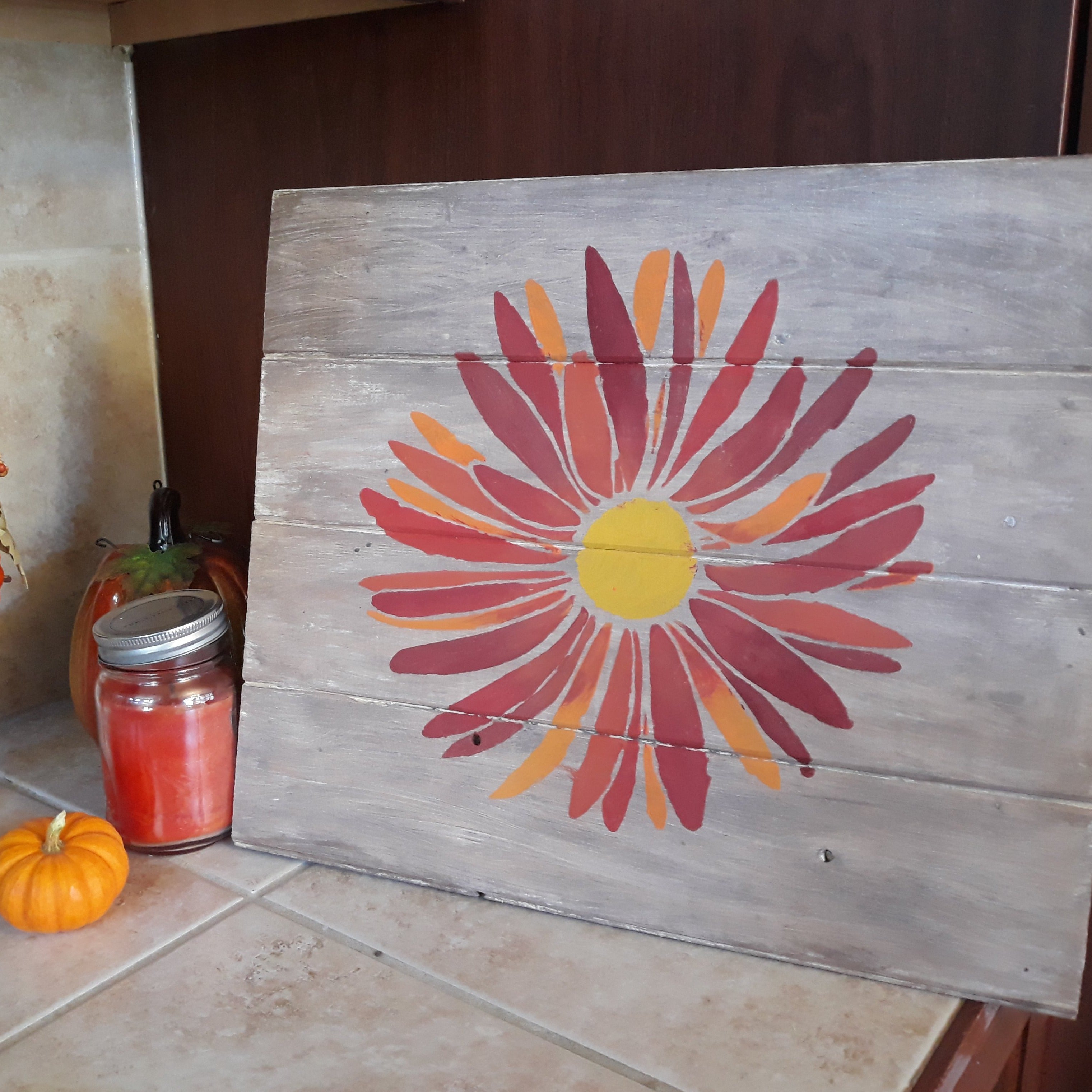flower stencil